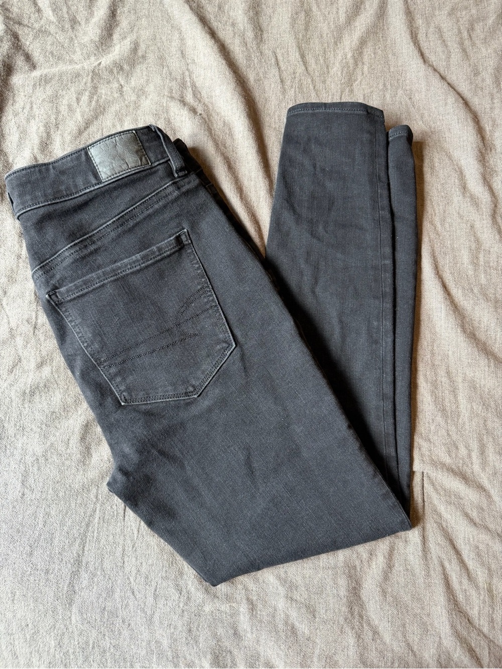 American Eagle Outfitters Charcoal Black Skinny Jeans